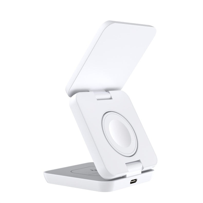 Magnetic Wireless Charger Stand Foldable Phone Holder