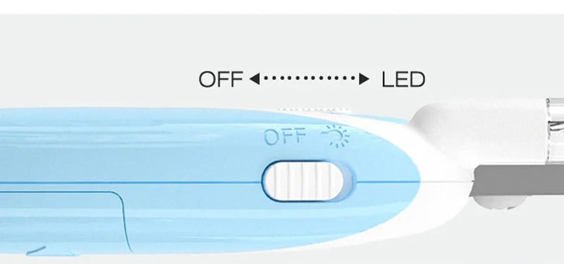 LED Pet Nail Clippers with Electric Nail Grinder – Dog & Cat Nail Trimmer with Safety Guard, Quiet Motor, Rechargeable & Portable Grooming Tool