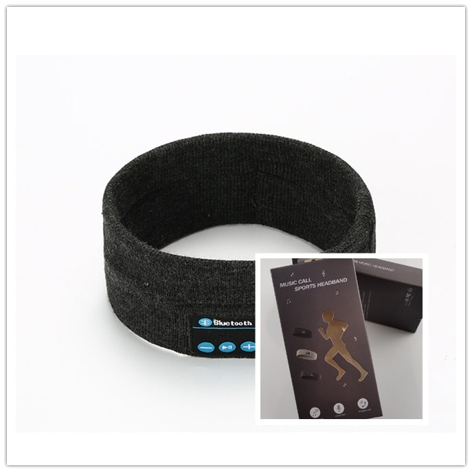 Bluetooth Fitness Headband - Wireless Music Headband for Running & Yoga