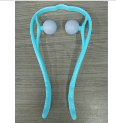 Six-Wheel Manual Neck & Shoulder Massager – Deep Tissue Roller for Pain Relief & Muscle Relaxation