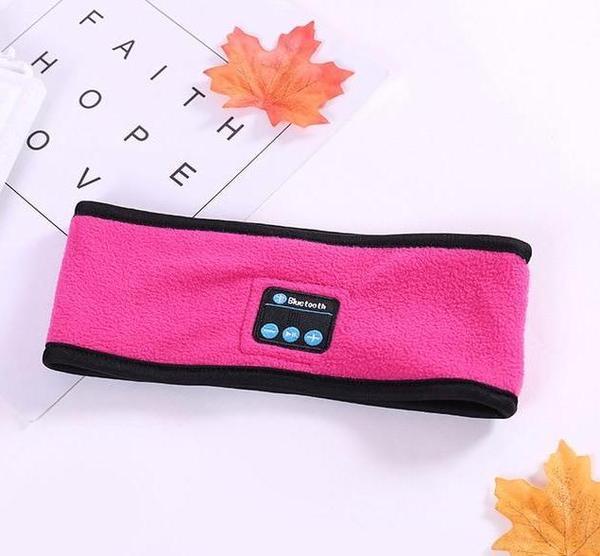 Bluetooth Fitness Headband - Wireless Music Headband for Running & Yoga