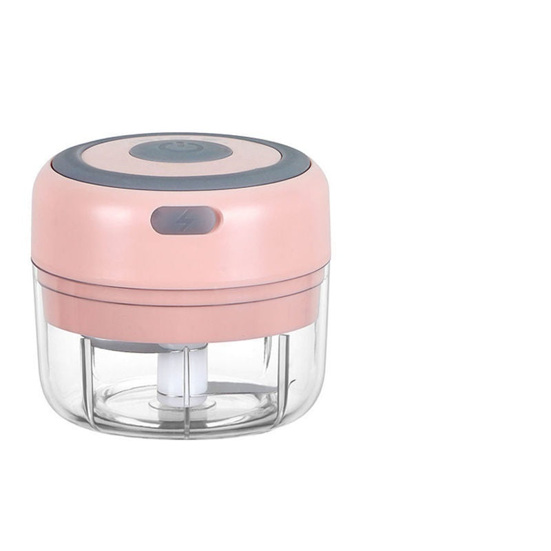 Mini Electric Garlic Chopper - USB Rechargeable Ginger & Chili Masher