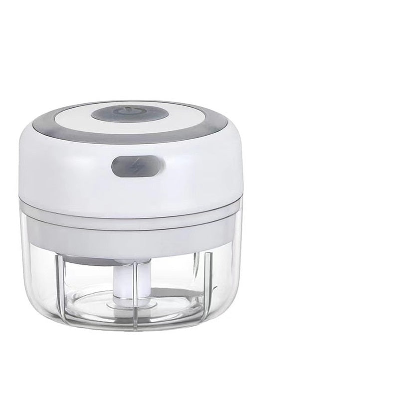 Mini Electric Garlic Chopper - USB Rechargeable Ginger & Chili Masher