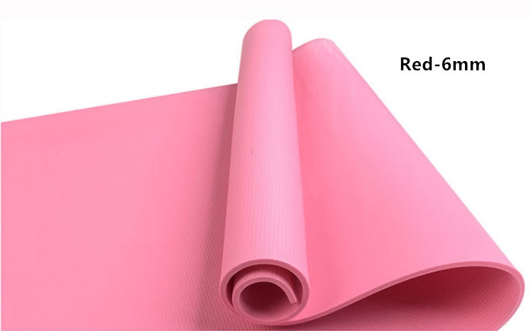 Super Soft EVA Yoga Mat 4mm/6mm Non-Slip Fitness Exercise Mat