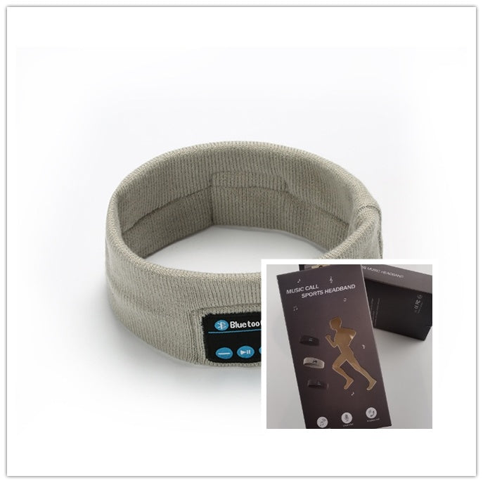 Bluetooth Fitness Headband - Wireless Music Headband for Running & Yoga