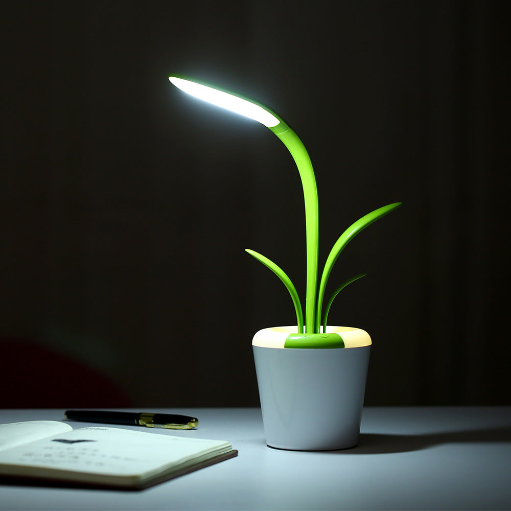 Modern USB Table Lamp LED Eye-Care Light for Desk, Bedroom & Office