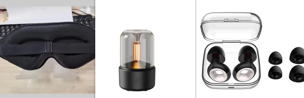 120ml Portable Cool Mist Humidifier Aroma Diffuser with Candle Lamp & Night Light (8-12 Hrs)
