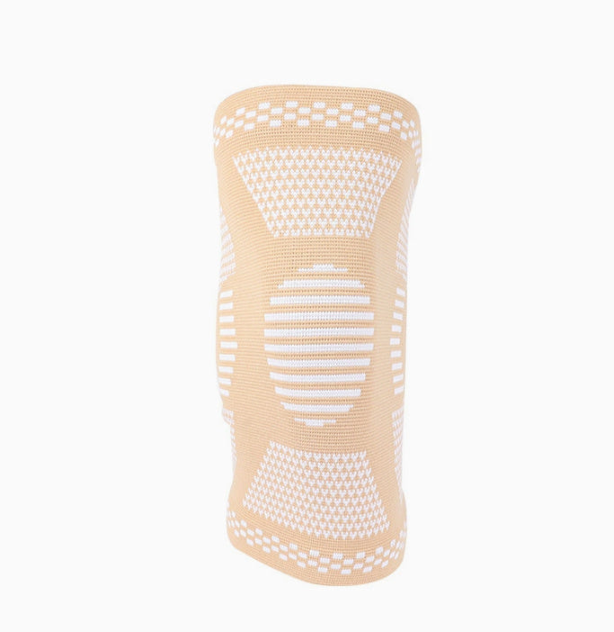 Breathable Knitted Knee Support Pads for Sports - Flexible Knee Sleeves for Men & Women
