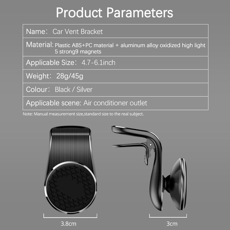 Universal Car Phone Holder - Stable & Secure for All Smartphones