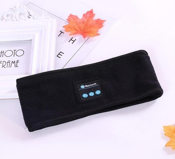 Bluetooth Fitness Headband - Wireless Music Headband for Running & Yoga