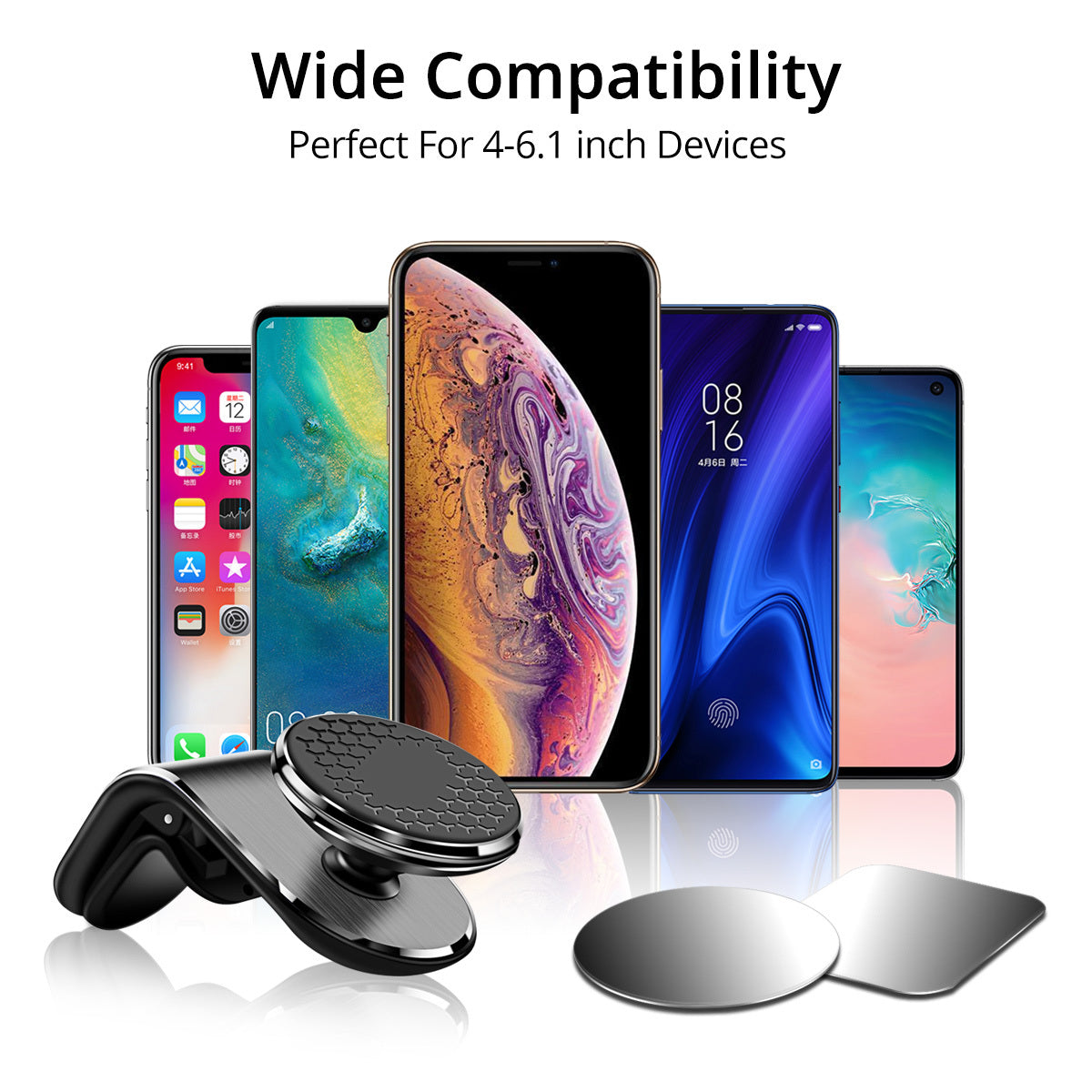 Universal Car Phone Holder - Stable & Secure for All Smartphones
