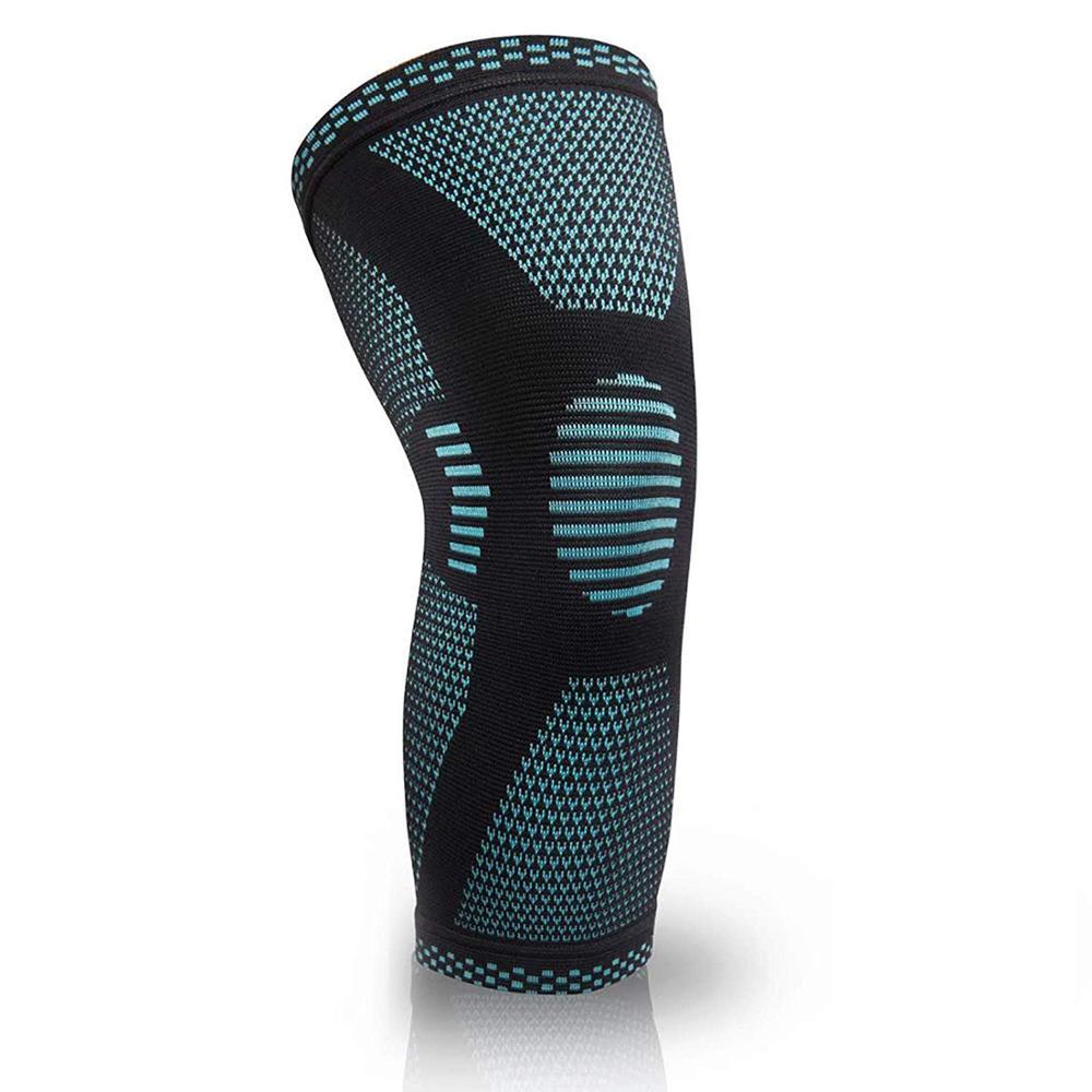 Breathable Knitted Knee Support Pads for Sports - Flexible Knee Sleeves for Men & Women
