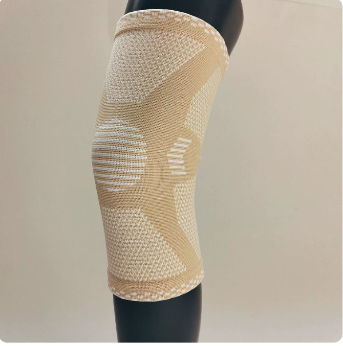 Breathable Knitted Knee Support Pads for Sports - Flexible Knee Sleeves for Men & Women