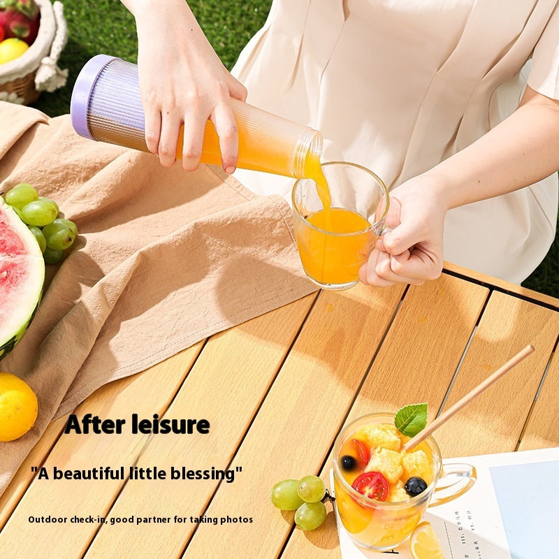 Portable Electric Juicer Blender USB Rechargeable Personal Smoothie Maker