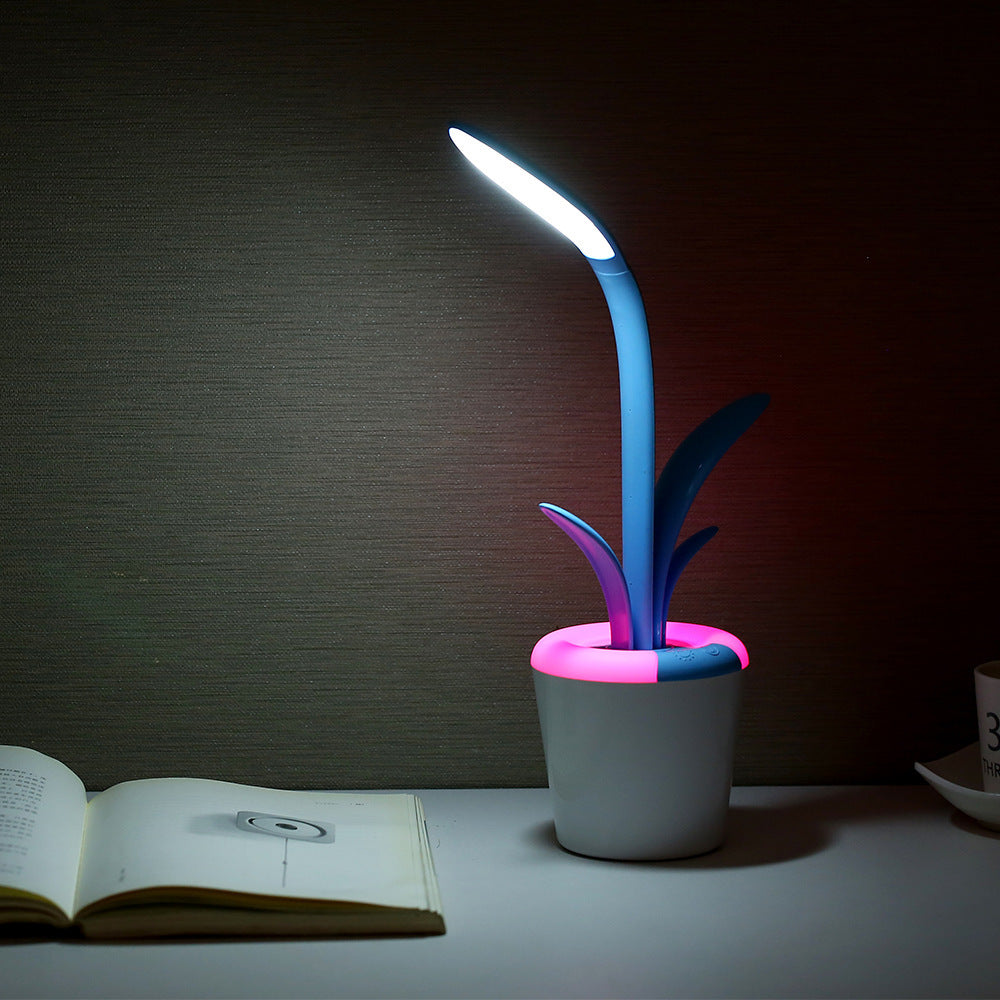 Modern USB Table Lamp LED Eye-Care Light for Desk, Bedroom & Office