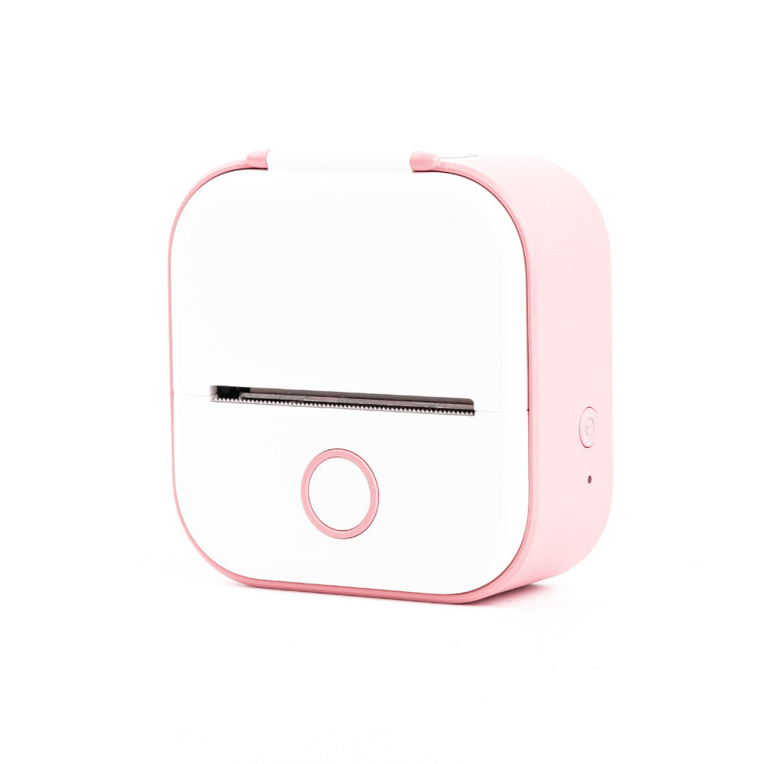 Portable Mini Thermal Label & Photo Printer - USB Rechargeable Pocket Printer for Students & Small Business