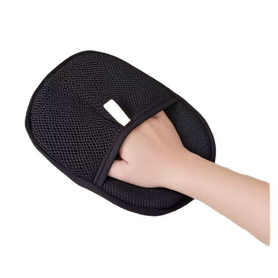 Pet Grooming Glove & Deshedding Mitt for Dogs, Cats & Rabbits