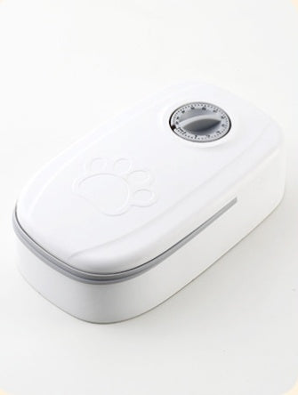 Automatic Dog & Cat Food Dispenser with Timer - Programmable Smart Pet Feeder, Stainless Steel Bowl