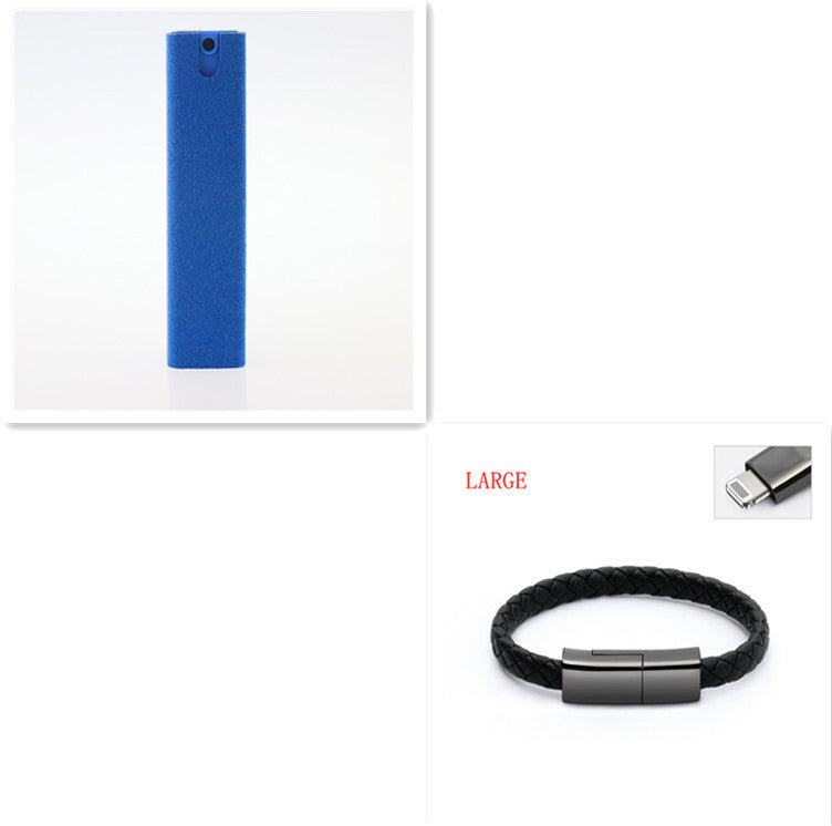 2 In 1 Phone & Computer Screen Cleaning Kit - Non-Scratch Microfiber Cloth with Cleaning Solution