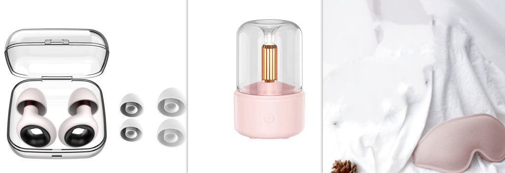 120ml Portable Cool Mist Humidifier Aroma Diffuser with Candle Lamp & Night Light (8-12 Hrs)