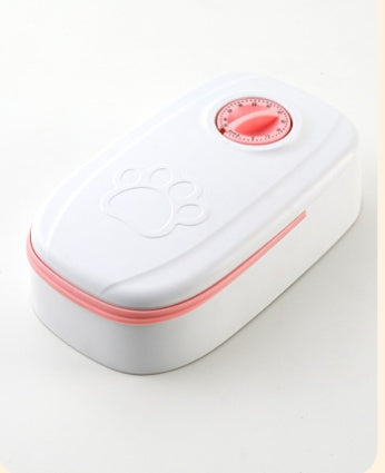 Automatic Dog & Cat Food Dispenser with Timer - Programmable Smart Pet Feeder, Stainless Steel Bowl