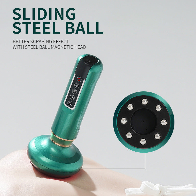 Electric Vacuum Cupping Massager with Gua Sha – Anti-Cellulite Body Slimming Device for Fat Reduction & Muscle Relaxation