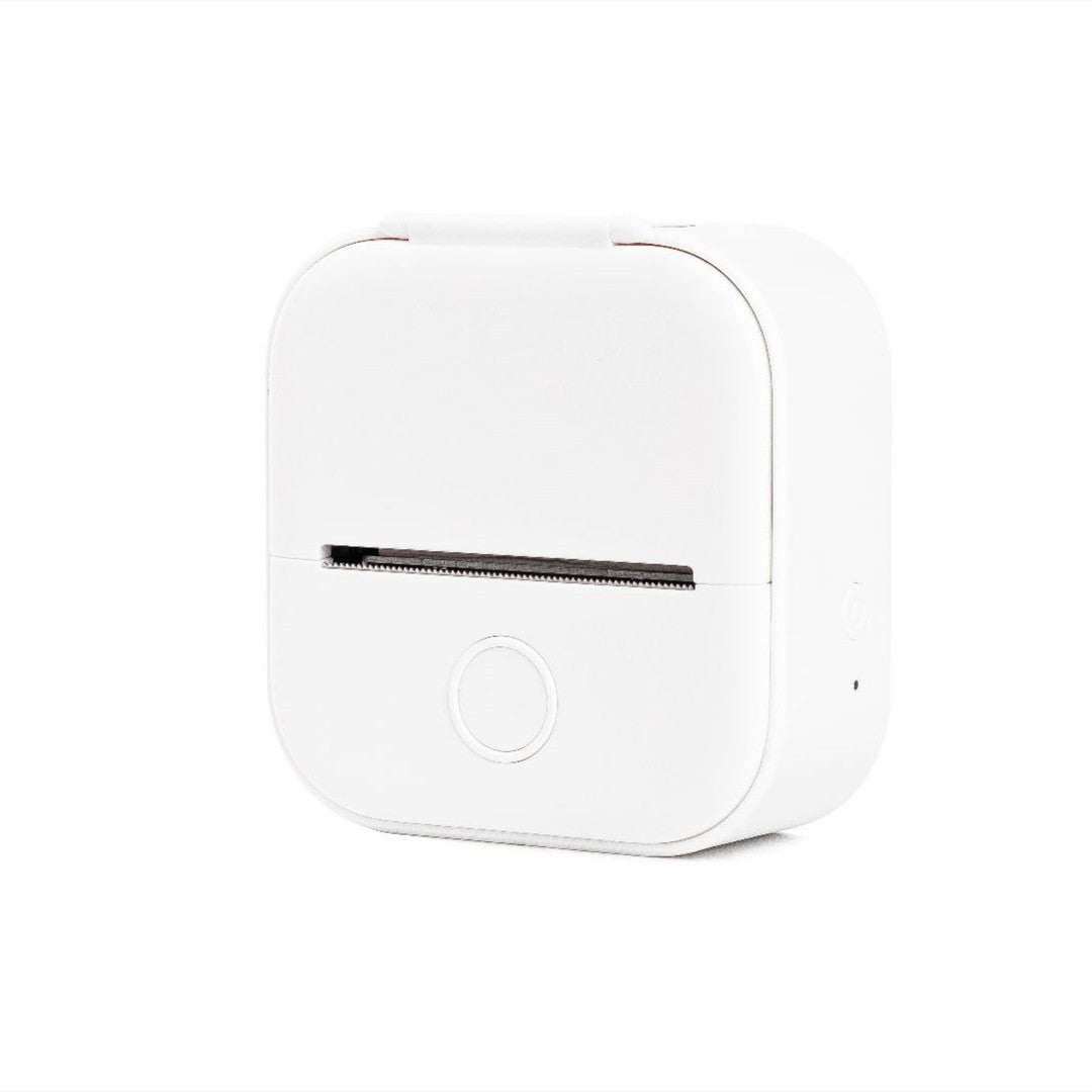 Portable Mini Thermal Label & Photo Printer - USB Rechargeable Pocket Printer for Students & Small Business