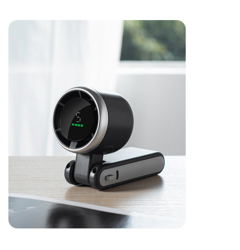 Portable Neck Fan & Desktop Turbo Fan - 180° Foldable, Handheld & High-Speed Personal Cooling