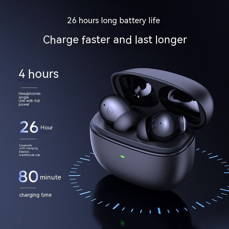 Wireless Noise Cancelling In-Ear Headphones Bluetooth Earbuds with Mic