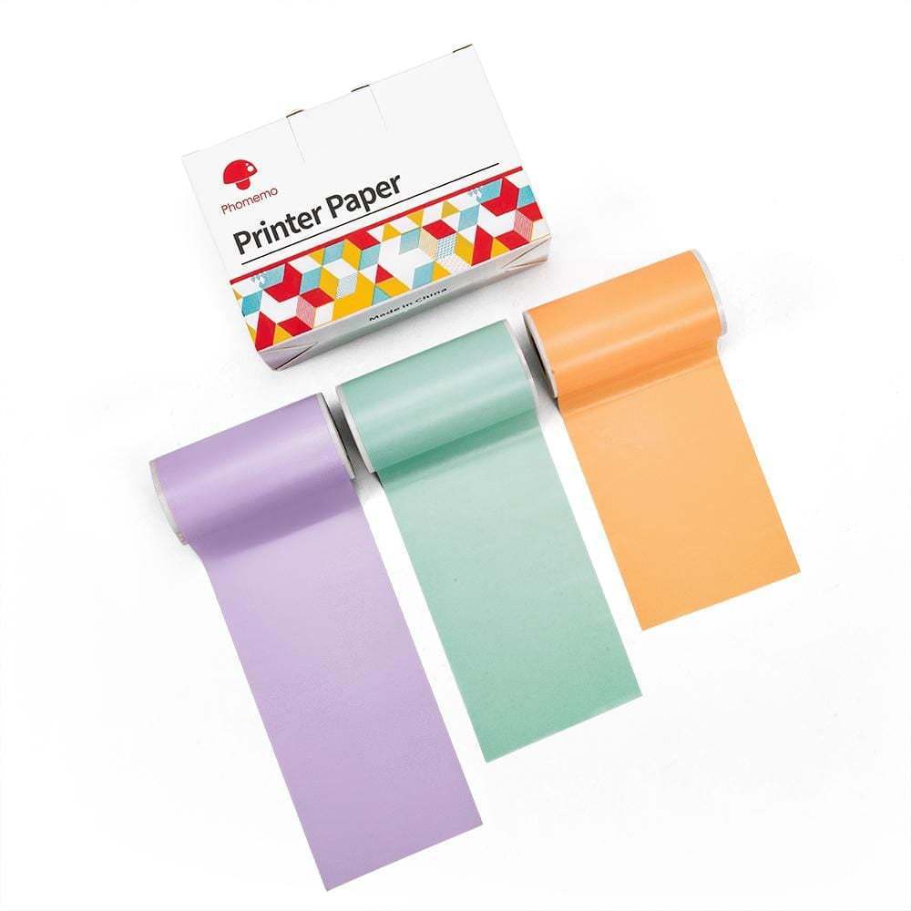 Portable Mini Thermal Label & Photo Printer - USB Rechargeable Pocket Printer for Students & Small Business