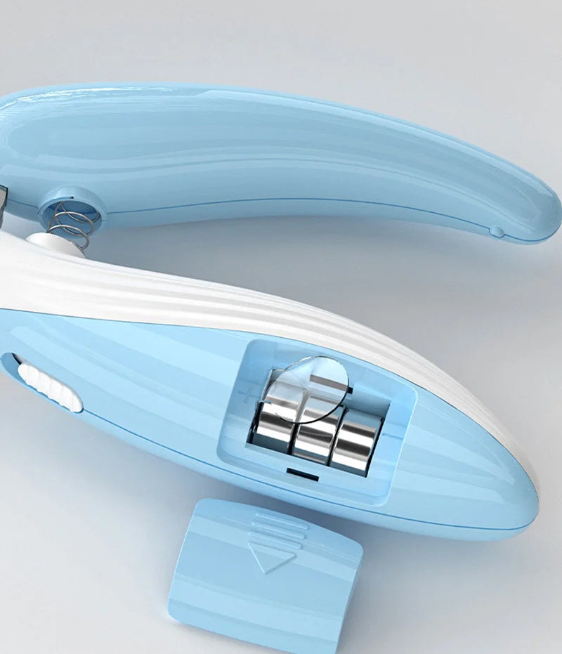 LED Pet Nail Clippers with Electric Nail Grinder – Dog & Cat Nail Trimmer with Safety Guard, Quiet Motor, Rechargeable & Portable Grooming Tool