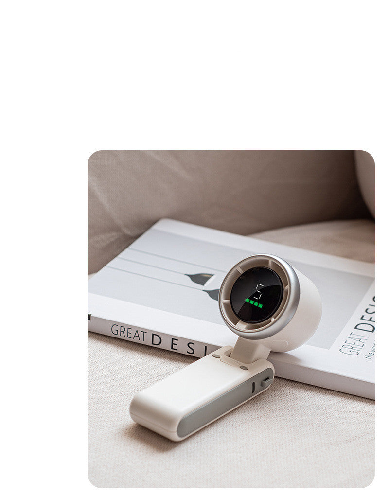 Portable Neck Fan & Desktop Turbo Fan - 180° Foldable, Handheld & High-Speed Personal Cooling