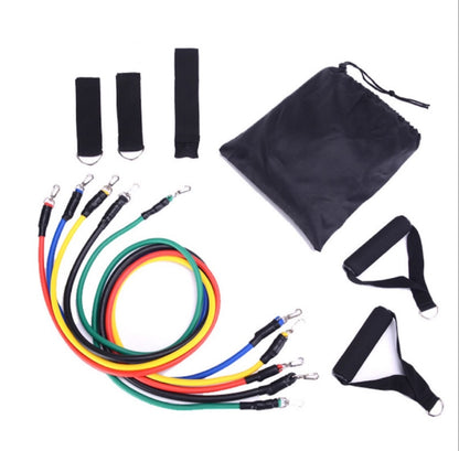 Resistance Band Set | Portable Fitness Workout Kit with Handles & Door Anchor