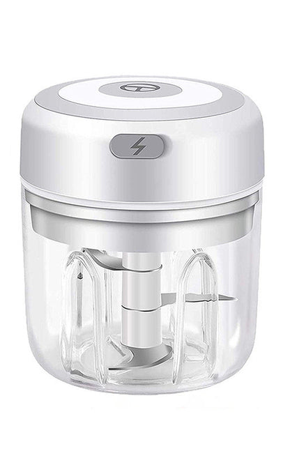 Mini Electric Garlic Chopper - USB Rechargeable Ginger & Chili Masher
