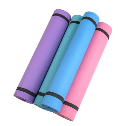 Super Soft EVA Yoga Mat 4mm/6mm Non-Slip Fitness Exercise Mat