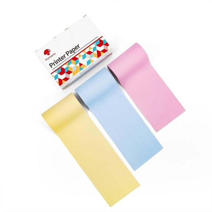 Portable Mini Thermal Label & Photo Printer - USB Rechargeable Pocket Printer for Students & Small Business