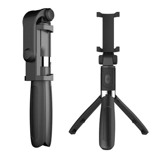 Universal Bluetooth Selfie Stick Tripod - Compatible with iPhone & Android for Live Streaming