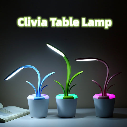 Modern USB Table Lamp LED Eye-Care Light for Desk, Bedroom & Office