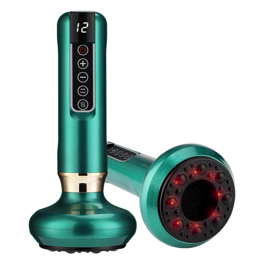 Electric Vacuum Cupping Massager with Gua Sha – Anti-Cellulite Body Slimming Device for Fat Reduction & Muscle Relaxation