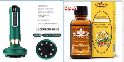 Electric Vacuum Cupping Massager with Gua Sha – Anti-Cellulite Body Slimming Device for Fat Reduction & Muscle Relaxation