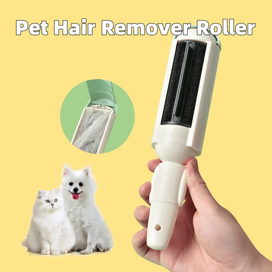 Pet Hair Remover Roller - Dog & Cat Lint Remover for Couch, Car & Bedding