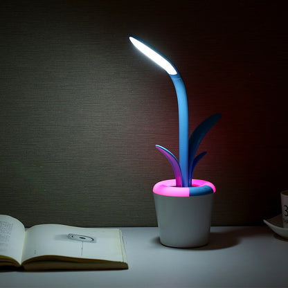 Modern USB Table Lamp LED Eye-Care Light for Desk, Bedroom & Office